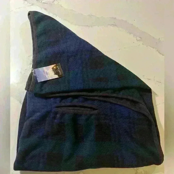 NWT Cuddl Duds plaid poncho shurg Size S/M - Picture 2 of 13